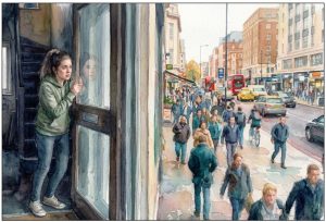 Agoraphobia fear of being out in the open